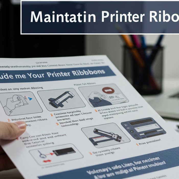 How to Maintain Your Printer Ribbons Properly