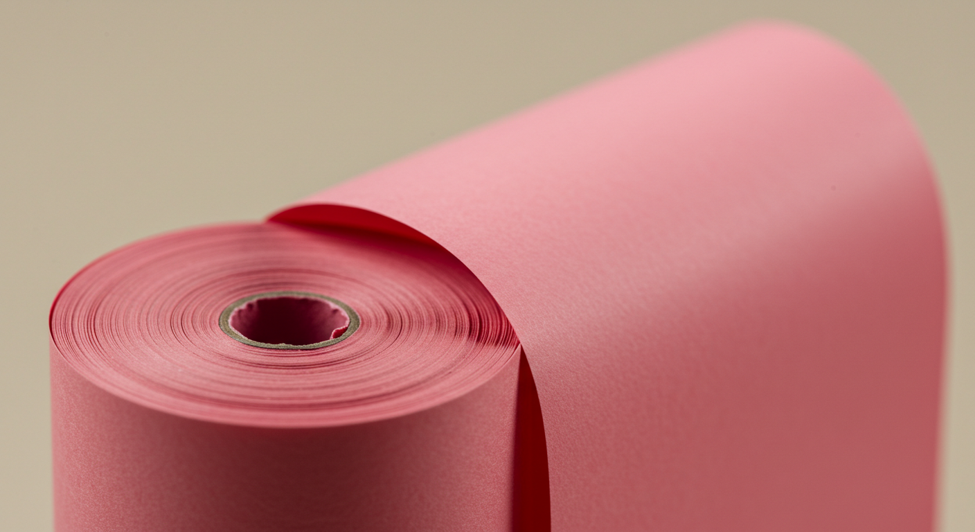 When to use colored thermal paper roll