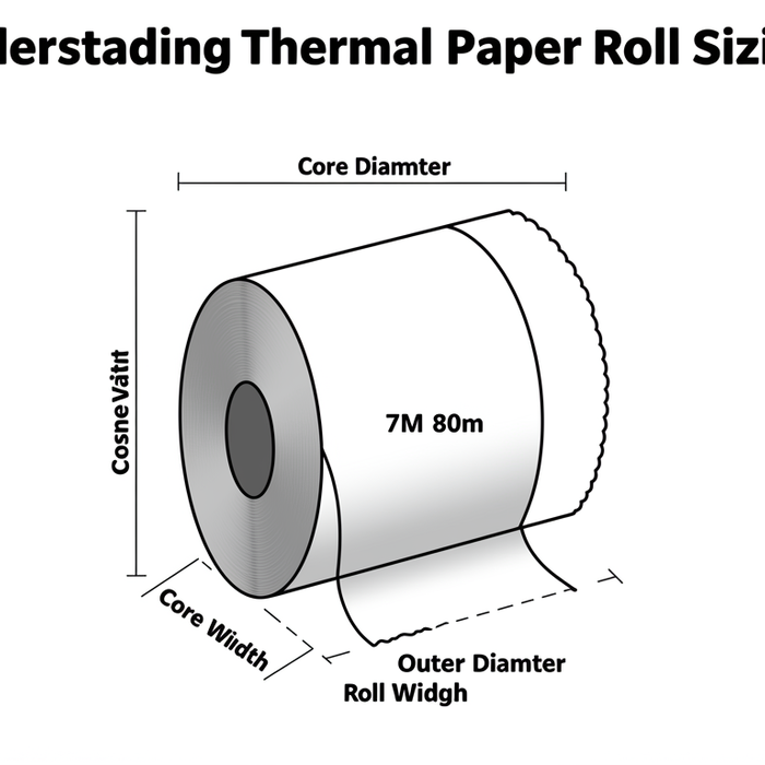 Understanding Thermal Paper Roll Sizing