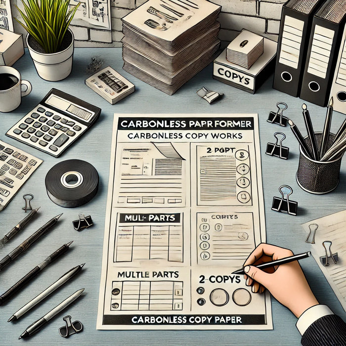 What are the advantages of carbonless paper in the modern world?
