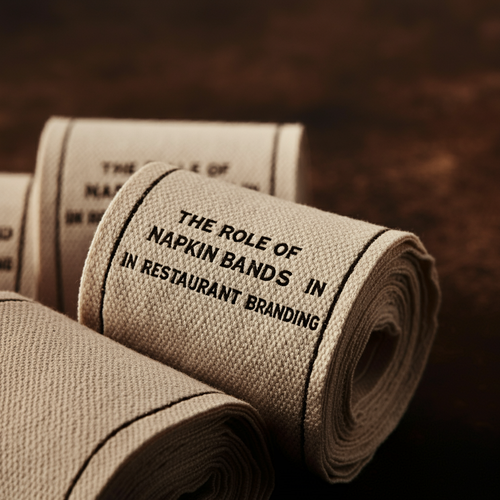 The Role of Napkin Bands in Restaurant Branding
