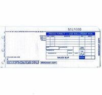 Card Machine Slip Example Efficient 2-Part Credit Card Sales Slips | POS Paper