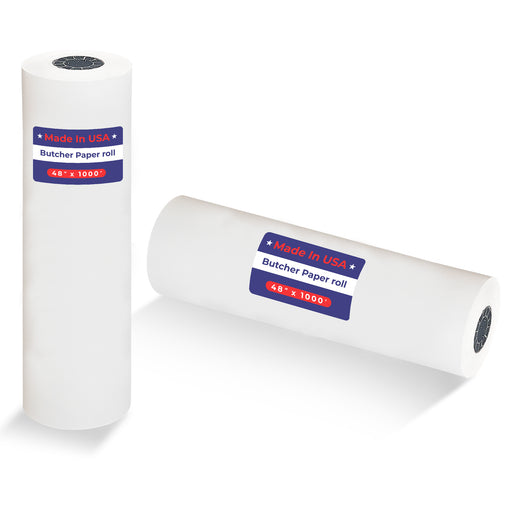 48" x 1,000' - 40# Butcher Paper Roll - POSPaper.com