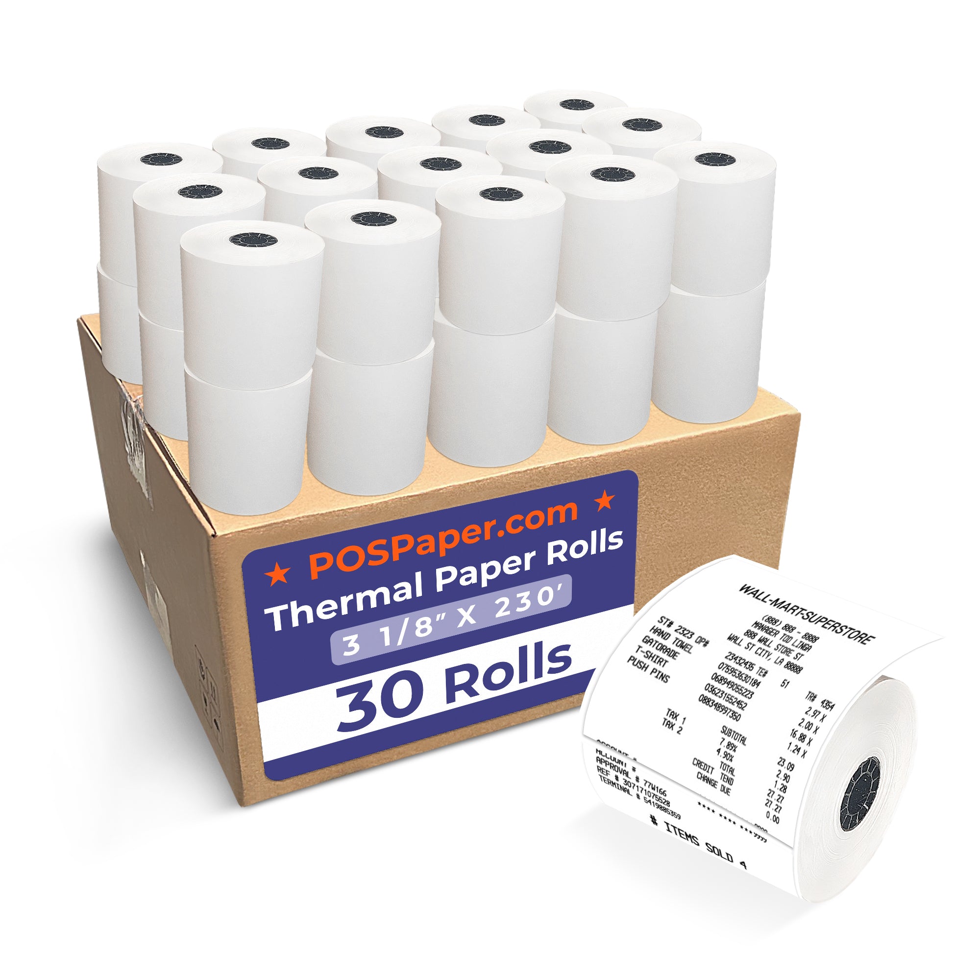 BPA Free Thermal Paper 100 Rolls – 2 1/4