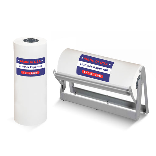 24" x 1,000' - 40# Butcher Paper Roll - POSPaper.com