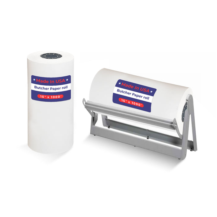 15" x 1,000' - 40# Butcher Paper Roll - POSPaper.com