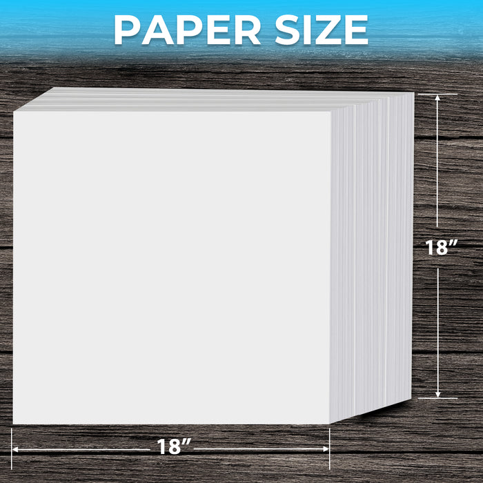 18" x 18" - Butcher Paper Sheets (1,000 Sheets) - POSPaper.com