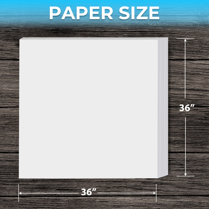 36" x 36" - Butcher Paper Sheets (250 Sheets) - POSPaper.com