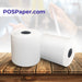 3 1/8" x 230' Custom Printed Thermal Paper; 50 rolls/case (5 case minimum) - 4 Color - POSPaper.com