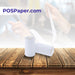2 1/4" x 50' Custom Printed Thermal Paper; 50 rolls/case (10 case minimum) - 1 Color - POSPaper.com