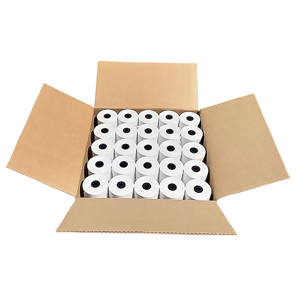 3 1/8" x 220' Thermal Paper (50 rolls/case) - BPA Free - POSPaper.com