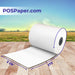 3 1/8" x 273' Custom Printed Thermal Paper; 50 rolls/case (5 case minimum) - 4 Color - POSPaper.com