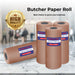 24" x 1,000' - 40# Butcher Paper Roll - Red - POSPaper.com