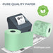 3 1/8" x 230' Green Thermal Paper (50 rolls/case) - BPA Free - POSPaper.com