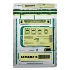 CONTROLTEK Deposit Bag, Plastic, 9 x 12, Clear, 100/Pack - POSPaper.com