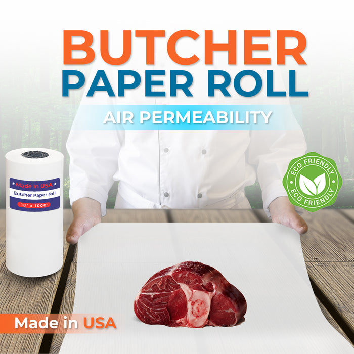 18" x 1,000' - 40# Butcher Paper Roll - POSPaper.com