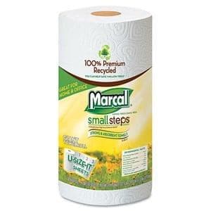 100% Premium Recycled Roll Towels Roll Out Case, 140 Sheets/RL, 11 x 5-3/4,12/CT - POSpaper.com