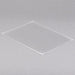 14" x 8 1/2" - Clear Vinyl Menu Covers (25 covers/pack) - 1 Panel / 2 View - POSpaper.com