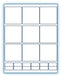 2.75" x 2.75"  Laser/Inkjet Labels; 9 up; (250 sheets/box) - Standard White Matte - POSpaper.com