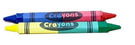 Double-Sided No-Roll Hexagonal Shape Crayons Bulk Pack (3,000 crayons/case) - POSpaper.com