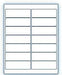 4" x 1.33"  Laser/Inkjet Labels; 14 up; (100 sheets/box) - Standard White Matte - POSpaper.com