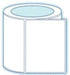 4" x 3" Floodcoated Direct Thermal Label; 3" Core; 4 Rolls/case; 1900 Labels/roll - Blue - POSpaper.com