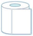 4" x 6.5"  Premium Thermal Transfer Paper Label;  1" Core;  12 Rolls/case;  380 Labels/roll - POSpaper.com