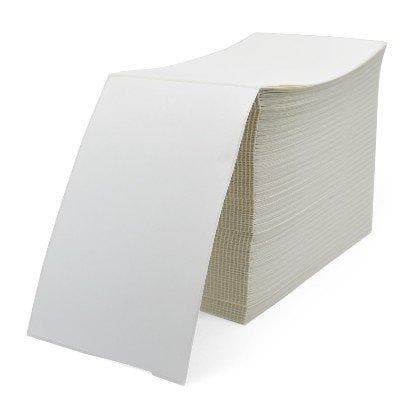 4 x 6 Thermal Transfer Paper Label; Fanfolded; Perforated; 4,000  Labels/case - Glassine Liner