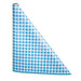 40" x 100'  Paper Table Cover (1 roll) - Blue / White Gingham - POSpaper.com
