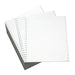 9 1/2" x 5 1/2" - 15# 2-Part Premium Carbonless Computer Paper (3,200 sheets/carton) L&R Perf. - White/Canary - POSpaper.com