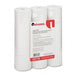 2 1/4" x 150' Adding Machine/Calculator Paper Rolls; 16#; 1/2" Core; 12 rolls/carton - White - POSpaper.com