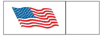 Napkin Bands - Paper (20,000 bands/case) - American Flag - POSpaper.com