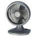 Holmes Blizzard 9" Three-Speed Oscillating Table/Wall Fan, Charcoal - POSpaper.com