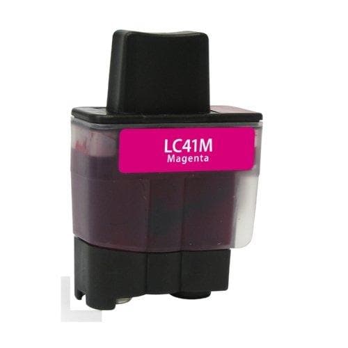 Compatible Brother LC41M Inkjet Cartridge (400 page yield) - Magenta - POSpaper.com
