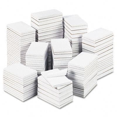 Bulk Scratch Pads, Unruled, 3 x 5, White, 180 100-Sheet Pads/Carton - POSpaper.com