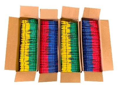 Double-Sided Crayons Bulk Pack (3,000 crayons/case) - POSpaper.com