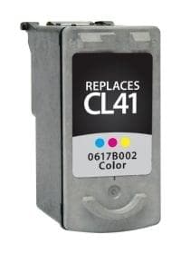 Remanufactured Canon CL-41 Inkjet Cartridge (200 page yield) - Color - POSpaper.com