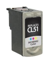 Remanufactured Canon CL-51 Inkjet Cartridge (330 page yield) - Color - POSpaper.com