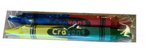 2-Pack Double-Sided No-Roll Hexagonal Shape Cello Crayons (1,000 Packs of 2 each = 2,000 crayons/case) - POSpaper.com