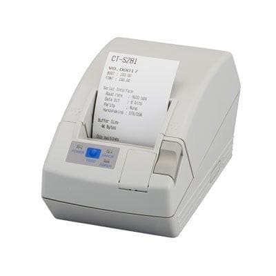 Citizen CT-S281, Thermal POS Printer, 58mm-80mm / Sec, 32-48 Column, With Cutter, USB, Black - POSpaper.com