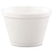 Foam Containers, 6oz, White, 50/Bag, 20 Bags/Carton - POSpaper.com