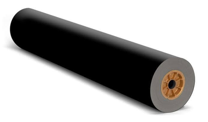 Decorol Black Flame Retardant Paper Roll (36