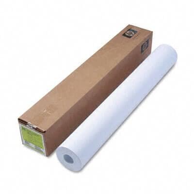 36" x 300' - 24# HP Designjet Inkjet Large Format Paper - White - POSpaper.com