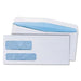 Double Window Business Envelope, #9, White, 500/Box - POSpaper.com