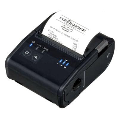 Epson TM-P80 Plus, Wireless Receipt Printer With Autocutter, 3 Inch, Bluetooth, Nfc, Epson Black, Battery, USB Cable, PS-11 Included - POSpaper.com