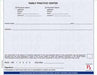 Florida compliant 5 1/2" x 4 1/4" Horizontal 1-part Rx Pads (100 sheets/pad: 8 pads minimum) - Blue - POSpaper.com