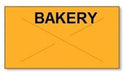 Garvey GX2212 Pricing Labels (1 Case = 20 sleeves @ 11,025 labels/sleeve = 220,500 labels) - Orange/Black - "Bakery" - POSpaper.com