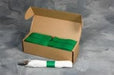 4 1/2" x 1 1/2" Paper Napkin Bands (2,000 bands/pack) - Green - POSpaper.com