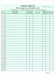 HIPAA Compliant Sign-In Sheet with Removable Labels (125 sheets/case) - Light Green - POSpaper.com