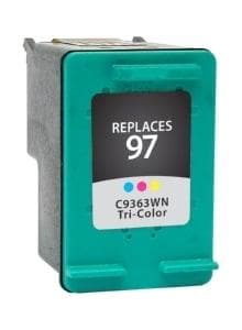 Remanufactured HP C9363WN #97 Inkjet Cartridge (560 page yield) - Color - POSpaper.com